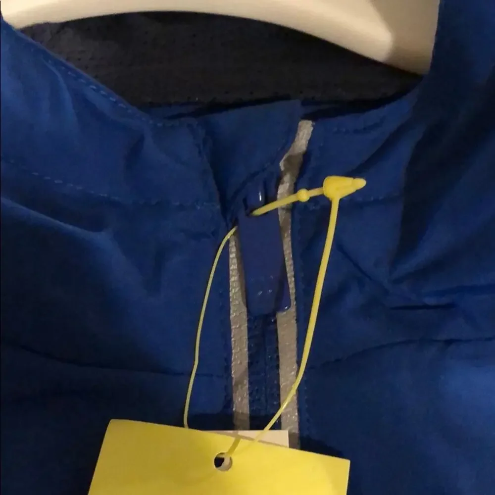 All in motion Kids Hooded Windbreaker, Blue, Size XS, NWT